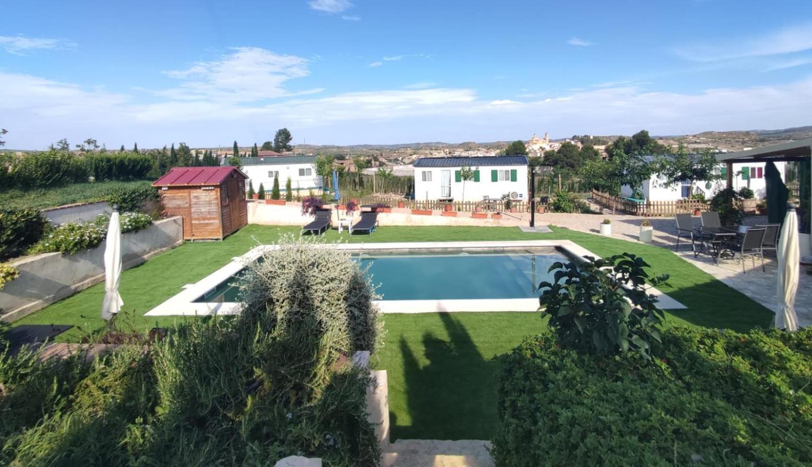 Finca Los Pedrenales Villa Castelserás Eksteriør bilde